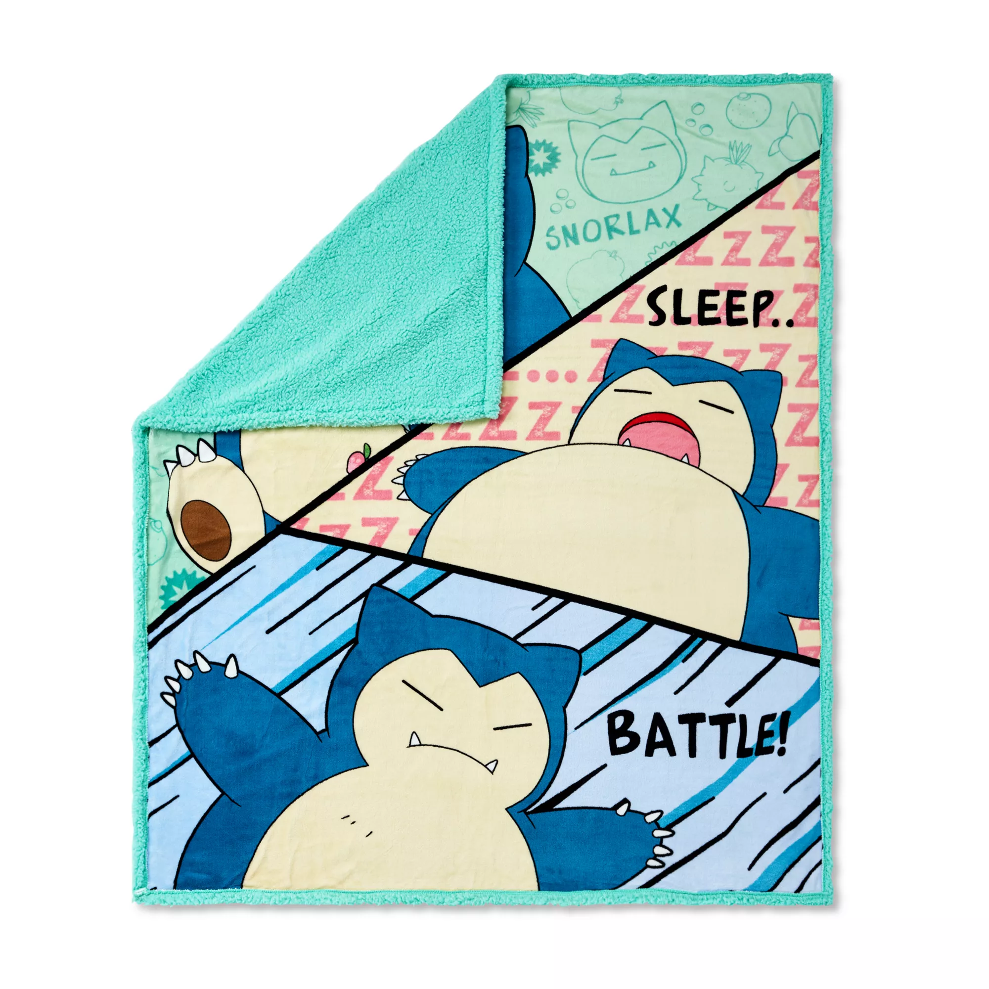 Battle Snorlax Fleece Blanket - Pokémon at Spirit Halloween