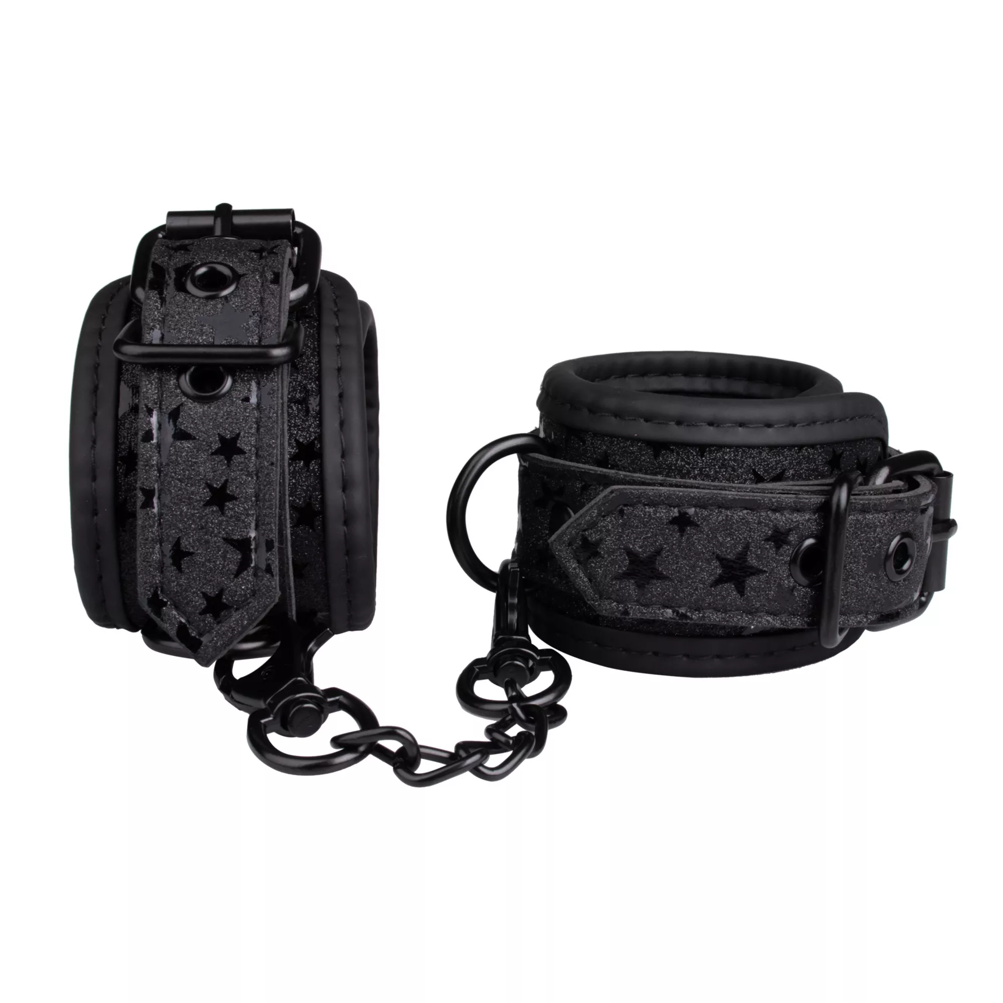Star Glitter Handcuffs - Pleasure Bound at Spencer's