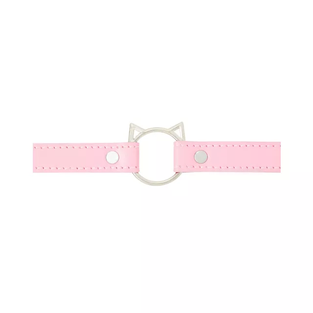 Kitty Collar with Leash - Pleasure Bound at Spencer's