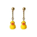 Rubber Ducky Stud Dangle Earrings at Spencer's