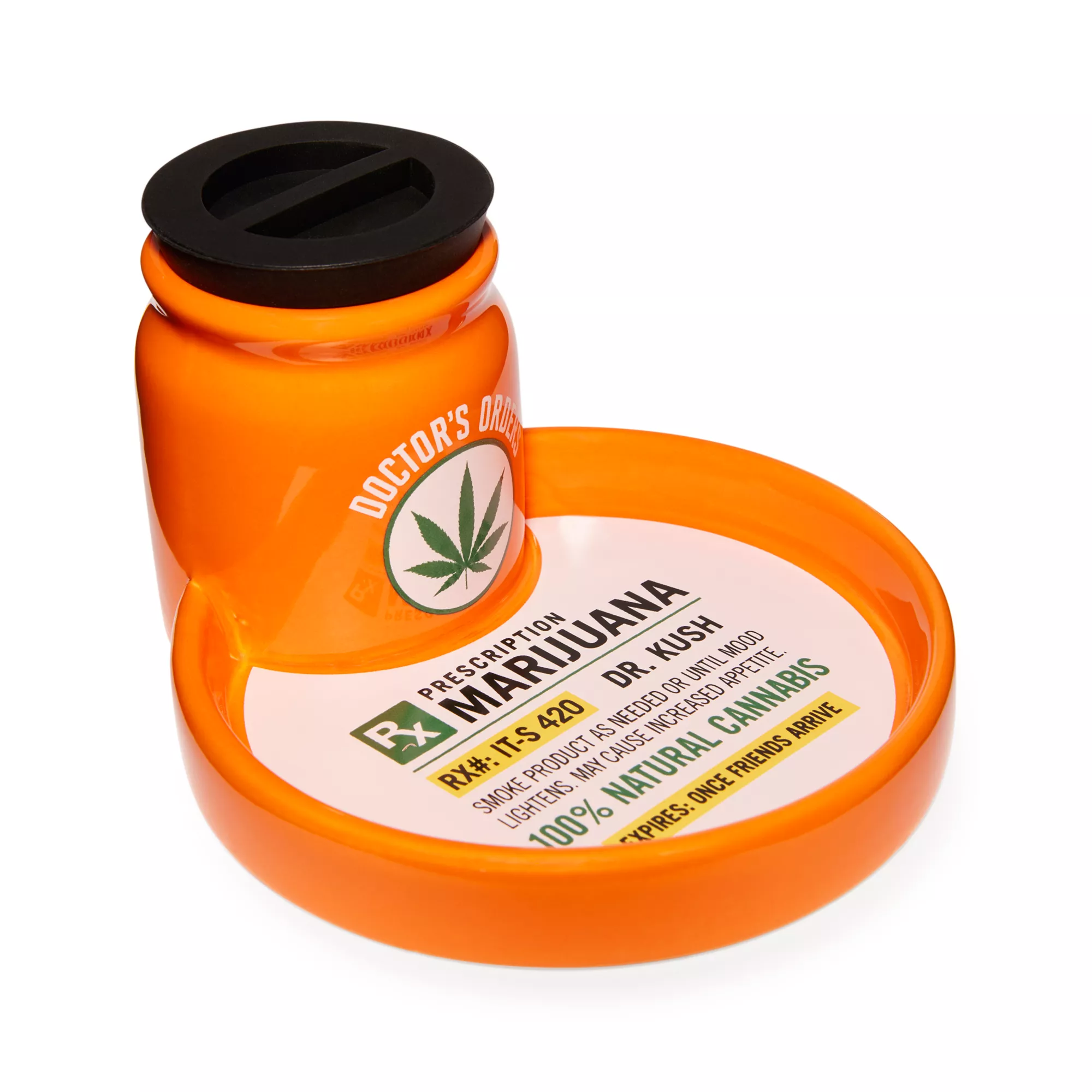 Rx Prescription Stash Jar Ashtray - 3 oz. at Spencer's