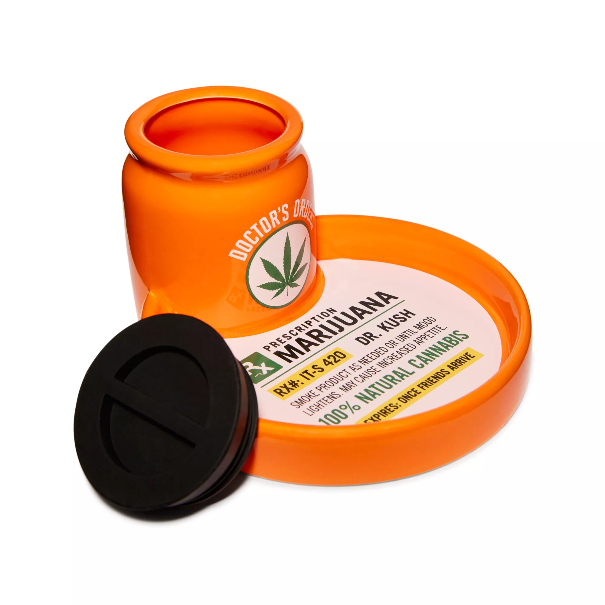 Rx Prescription Stash Jar Ashtray - 3 oz. at Spencer's