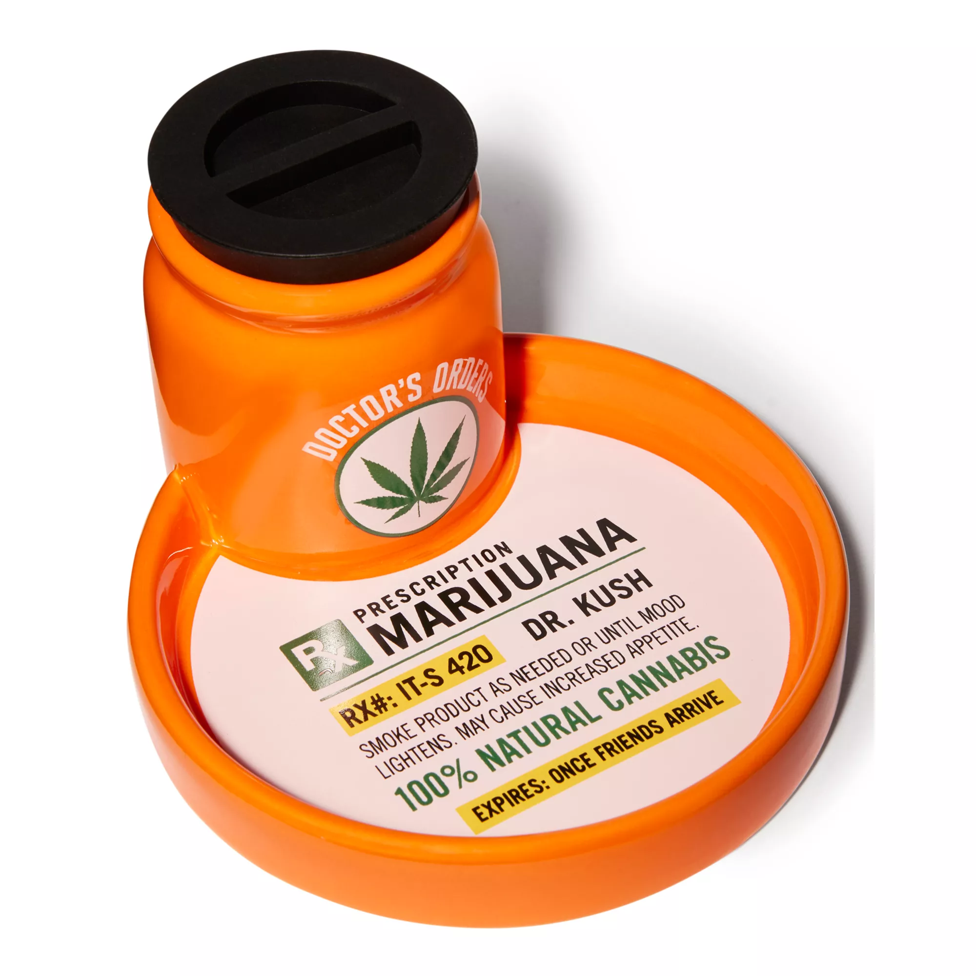 Rx Prescription Stash Jar Ashtray - 3 oz. at Spencer's