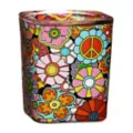 Retro Flowers Square Shot Glass - 1.5 oz. at Spencer's