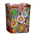 Retro Flowers Square Shot Glass - 1.5 oz. at Spencer's