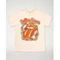 Floral The Rolling Stones T Shirt at Spencer's
