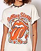 Floral The Rolling Stones T Shirt