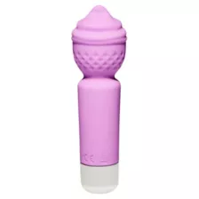 Ice Cream Rechargeable Waterproof Vibrator - 4.5 Inch at Spencer's