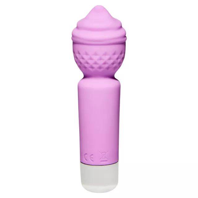 Ice Cream Rechargeable Waterproof Vibrator - 4.5 Inch at Spencer's