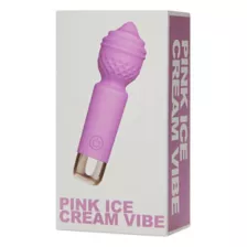 Ice Cream Rechargeable Waterproof Vibrator - 4.5 Inch at Spencer's