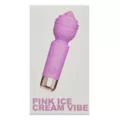 Ice Cream Rechargeable Waterproof Vibrator - 4.5 Inch at Spencer's