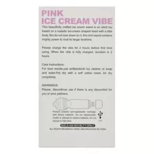 Ice Cream Rechargeable Waterproof Vibrator - 4.5 Inch at Spencer's