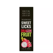 Warming Dragon Fruit Flavored Glide 2 oz. - Sweet Licks at Spencer's