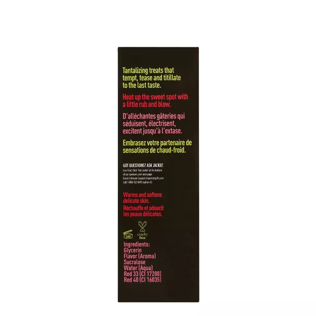 Warming Dragon Fruit Flavored Glide 2 oz. - Sweet Licks at Spencer's