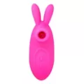 Bunny Kiss 10-Function Dual Massager 8.5 Inch - Hott Love at Spencer's