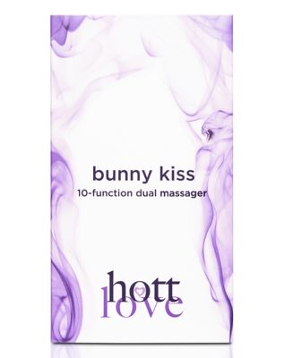 Bunny Kiss Multi-Function Waterproof Rechargeable Dual Massager - 5.1 Inch