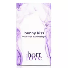 Bunny Kiss 10-Function Dual Massager 8.5 Inch - Hott Love at Spencer's