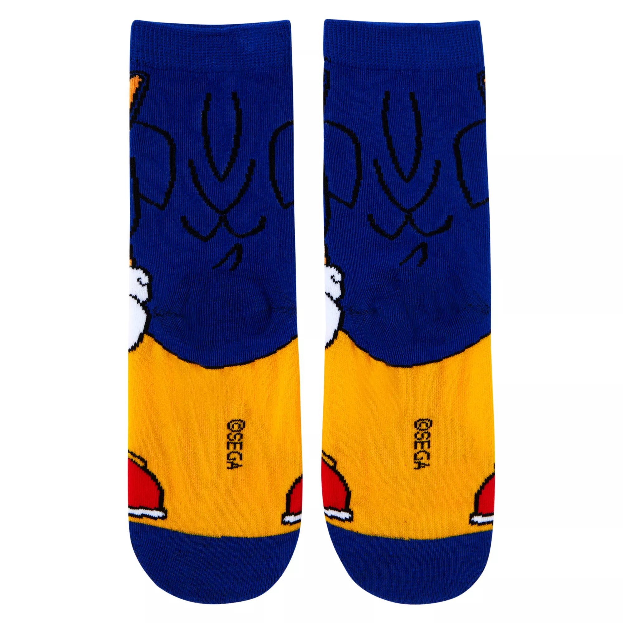Classic Sonic Crew Socks - Sonic the Hedgehog at Spencer's