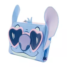 Loungefly Stitch Heart Glasses Zip Wallet- Lilo & Stitch at Spencer's