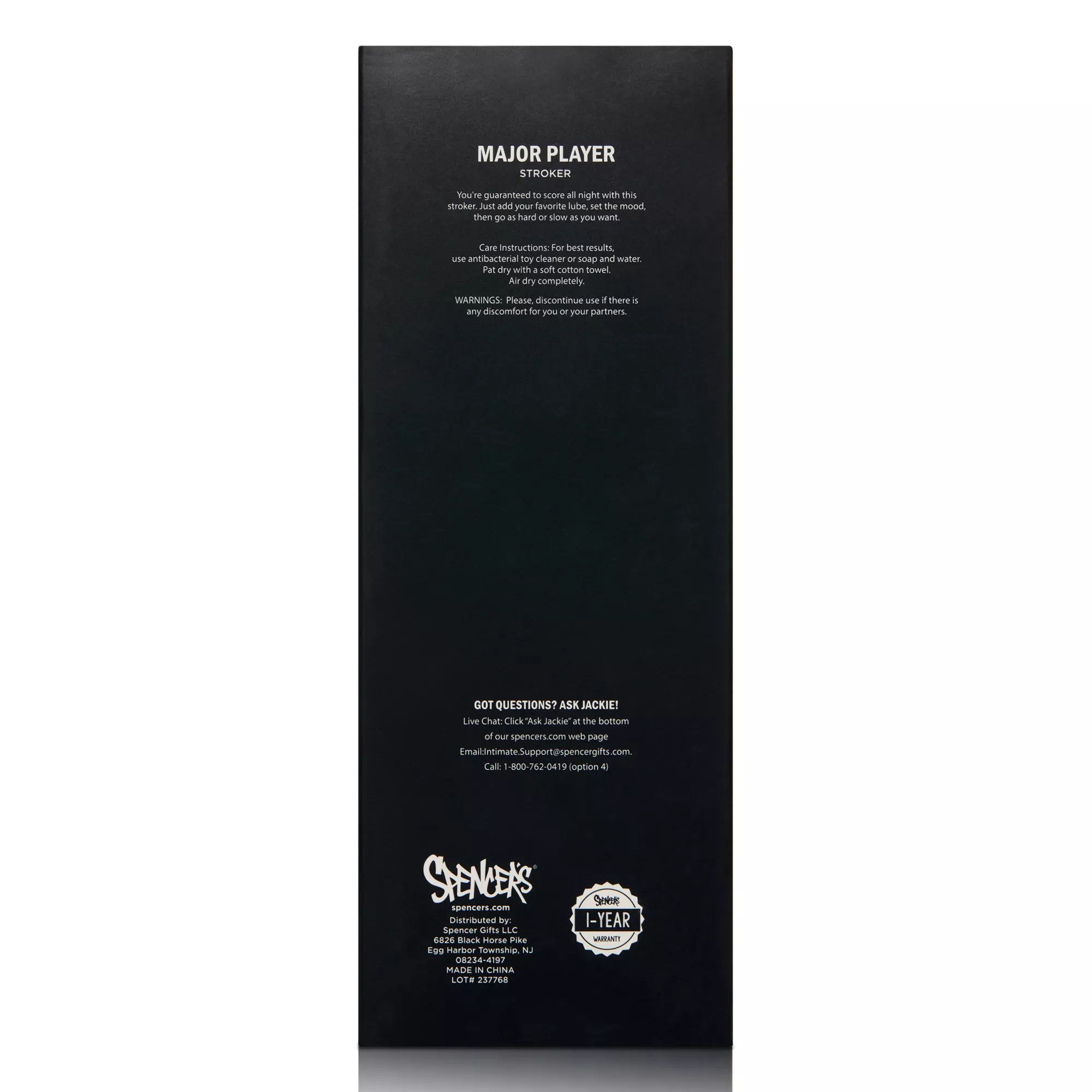 Major Player Stroker 7.5