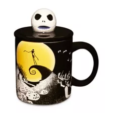 Sculpted Jack Skellington Lid Coffee Mug 18 oz. - The Nightmare Before Christmas at Spencer's