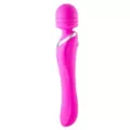 Pink Wiggle Wand Double-Ended Rechargeable Massager 9.2 Inch - Hott Love Extreme at Spencer's