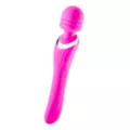 Pink Wiggle Wand Double-Ended Rechargeable Massager 9.2 Inch - Hott Love Extreme at Spencer's