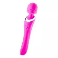 Pink Wiggle Wand Double-Ended Rechargeable Massager 9.2 Inch - Hott Love Extreme at Spencer's