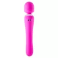Pink Wiggle Wand Double-Ended Rechargeable Massager 9.2 Inch - Hott Love Extreme at Spencer's