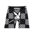 PSD Playboy Black and White Checkered Boxer Briefs at Spencer's