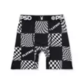 PSD Playboy Black and White Checkered Boxer Briefs at Spencer's