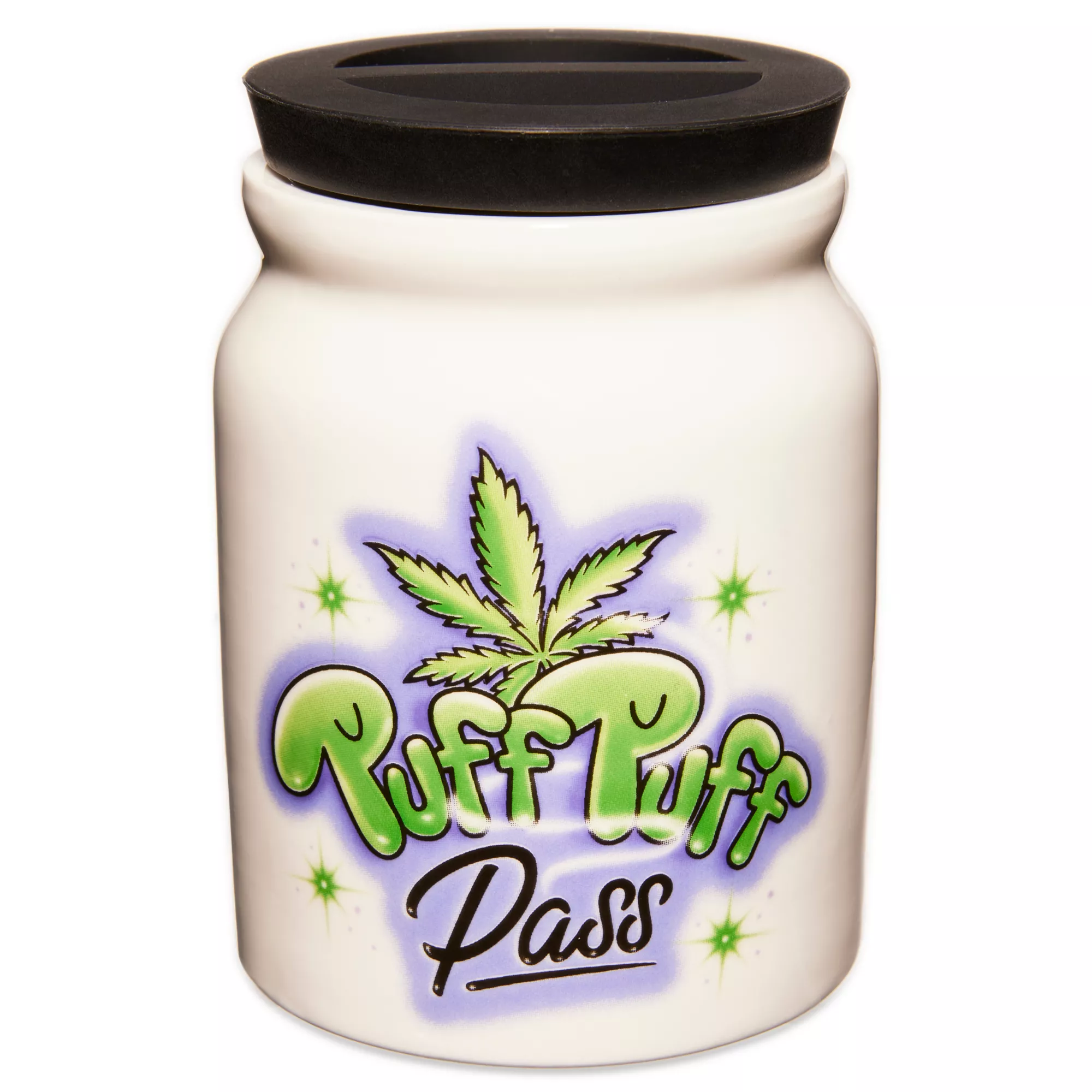 Puff Puff Pass Stash Jar - 8 oz. at Spencer's