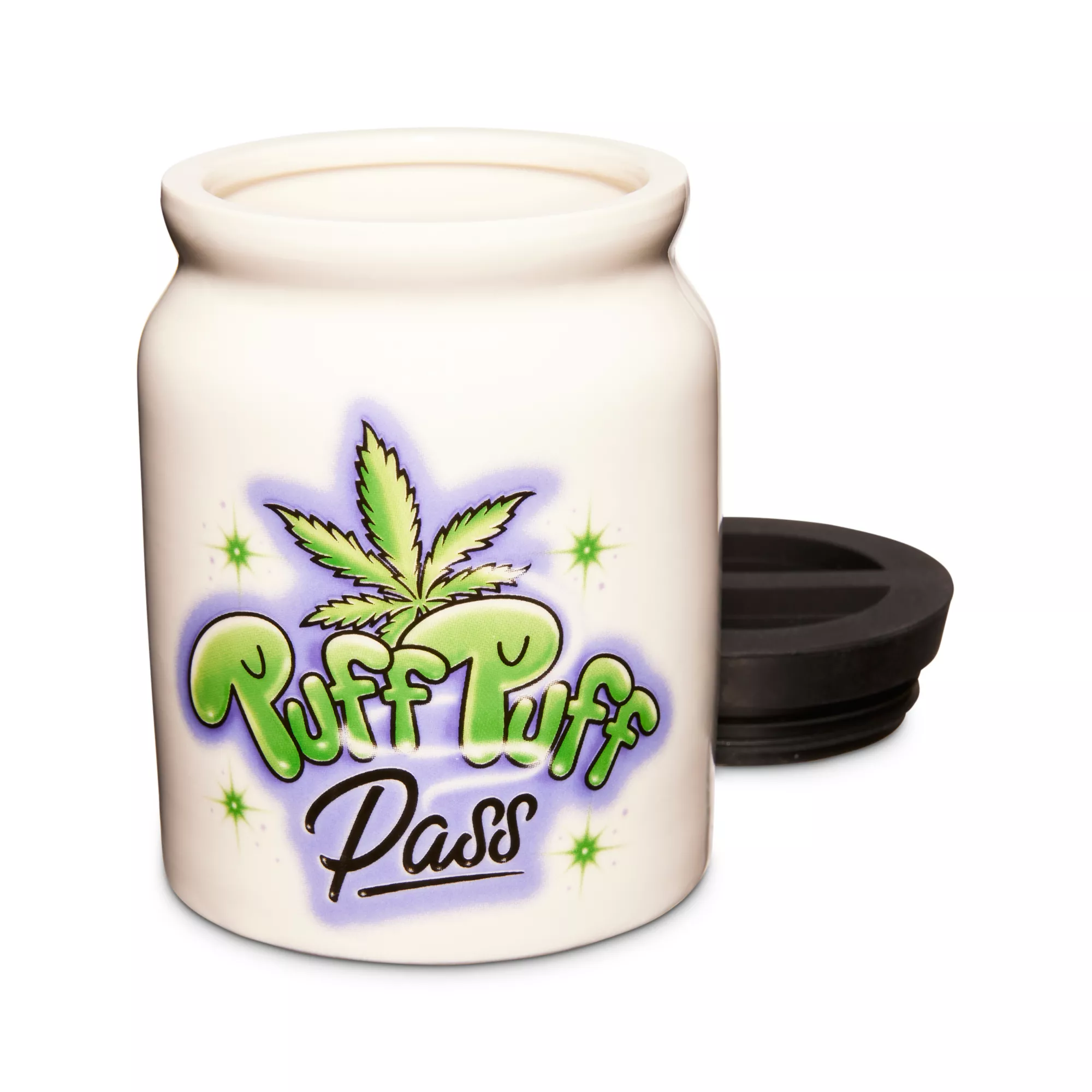 Puff Puff Pass Stash Jar - 8 oz. at Spencer's