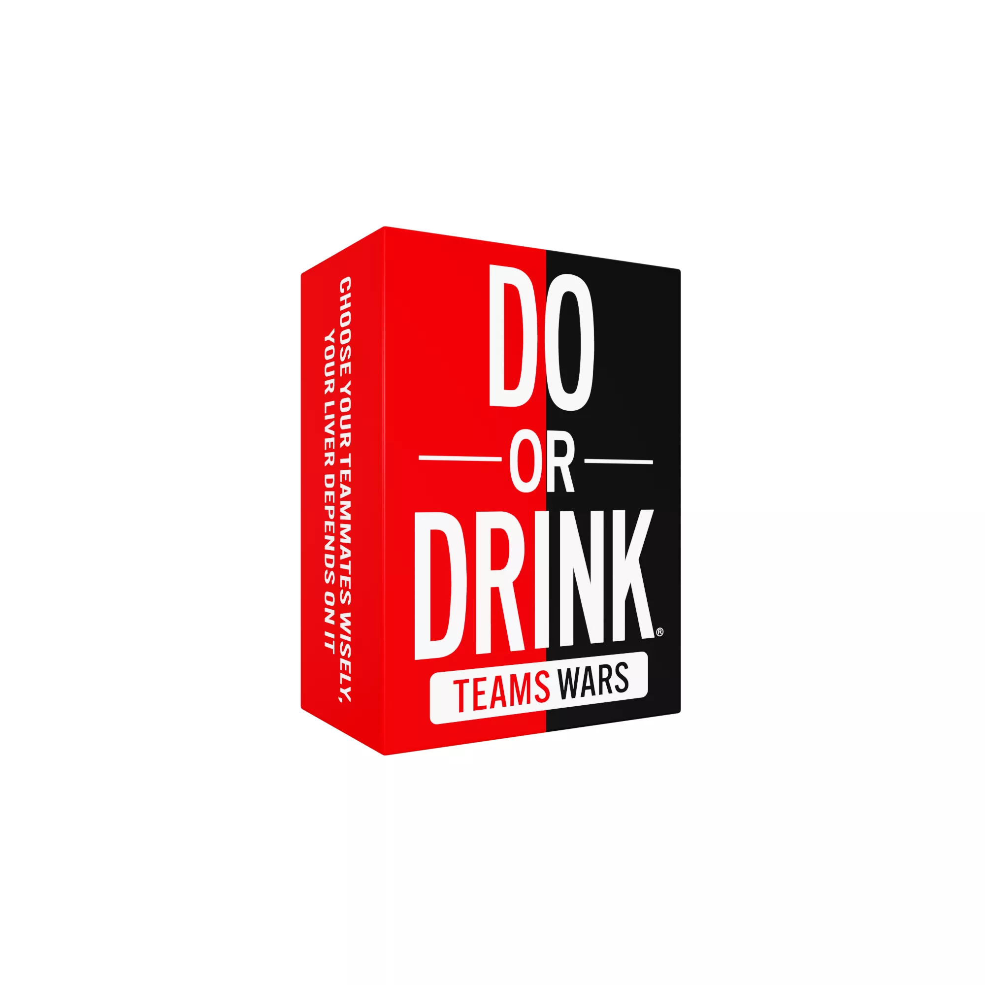 Do or Drink Team Wars Card Game at Spencer's