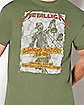 Damaged Justice Tour T Shirt - Metallica