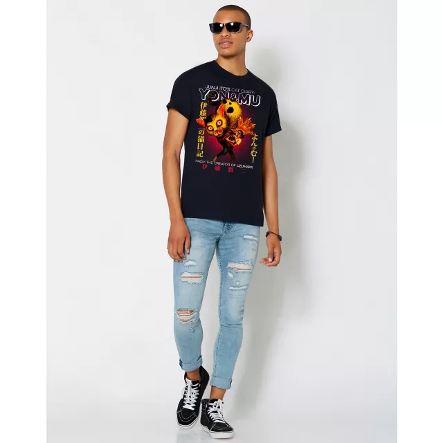 Evil Cat T Shirt - Junji Ito's Cat Diary: Yon & Mu at Spencer's