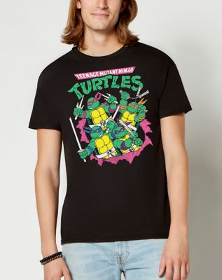 Teenage Mutant Ninja Turtles Classic Logo T Shirt Adult Small - by Spencer's