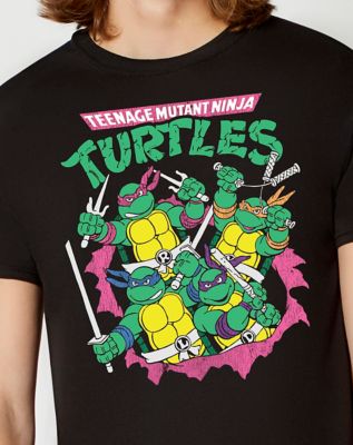 Teenage Mutant Ninja Turtles Classic Logo T Shirt