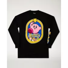 Kirby Star Wand Long Sleeve T Shirt at Spencer's
