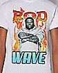 Rod Wave Flames T Shirt