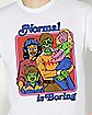 Normal Is Boring T Shirt - Steven Rhodes