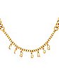 Cry Baby Curb Chain Necklace