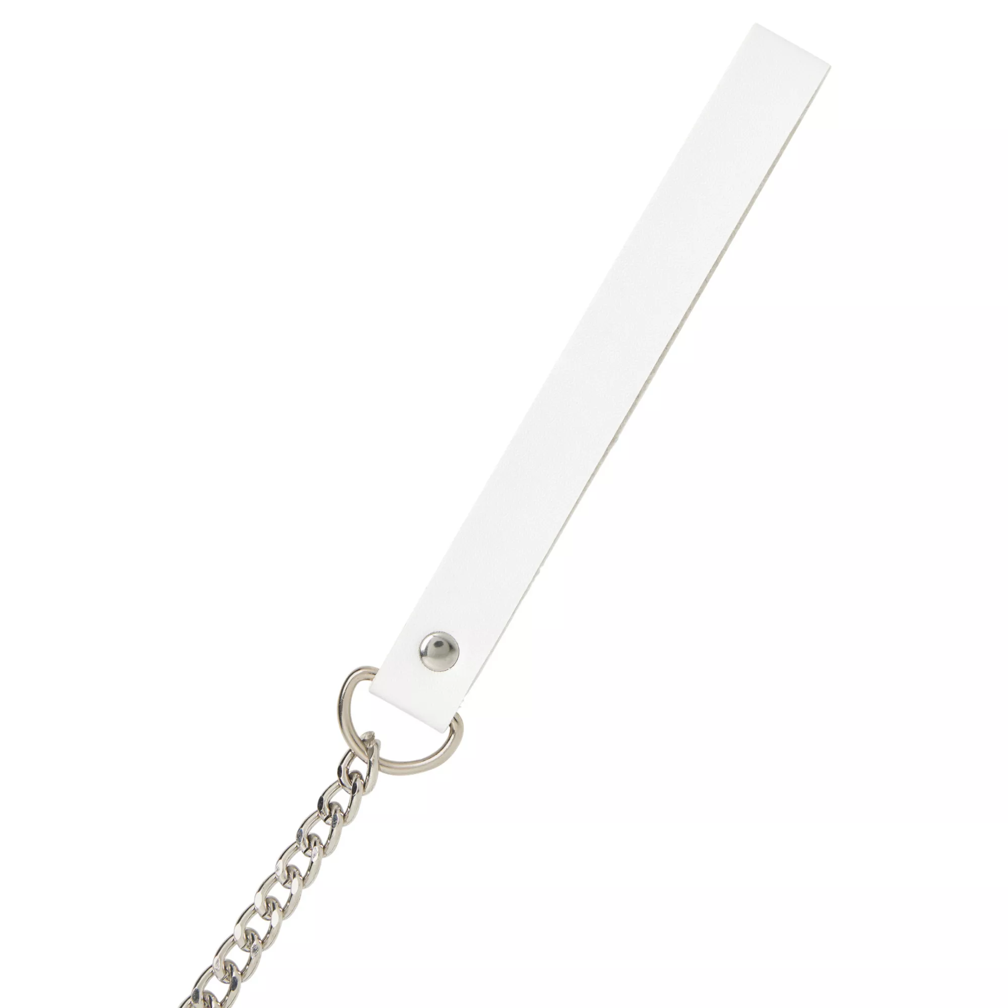 White Daisy Bondage Collar and Leash - Pleasure Bound at Spencer's