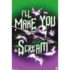 Make You Scream Poster - The Nightmare Before Christmas at Spencer's