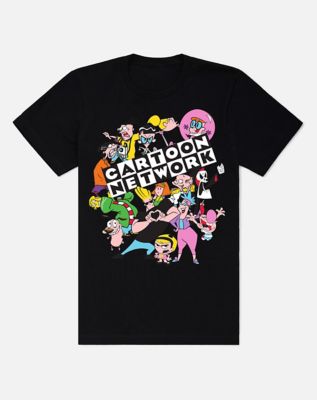 Black Group Cartoon Network T Shirt - Spencer's