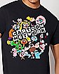 Black Group Cartoon Network T Shirt