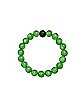 Multi-Pack Black and Green Beaded Bracelets - 2 Pack