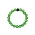 Multi-Pack Black and Green Beaded Bracelets - 2 Pack at Spencer's