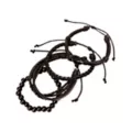 Multi-Pack Beaded and Braided Bracelets - 4 Pack at Spencer's