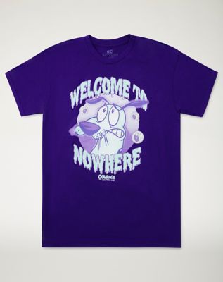 Welcome to Nowhere T Shirt - Courage the Cowardly Dog - Spencer's